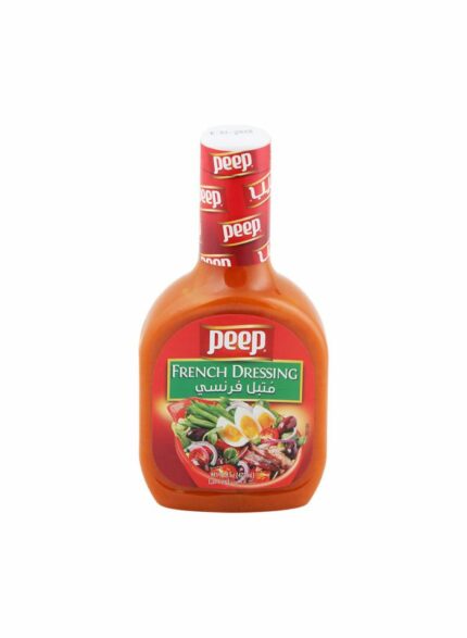 Peep French Dressing - Box Of 12 Pcs - 16 oz For Piece