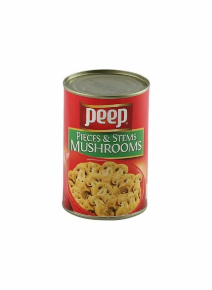 Peep Pieces & Stems Mushrooms - Box Of 24 Pcs - 425 gm For Piece