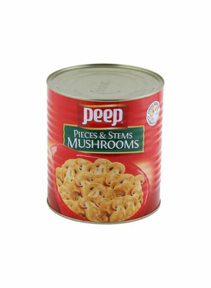 Peep Pieces & Stems Mushrooms - Box Of 6 Pcs - 2840 gm For Piece