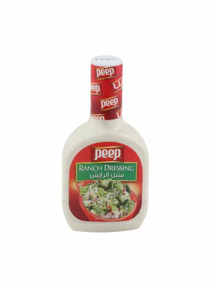 Peep Ranch Dressing - Box Of 12 Pcs - 16 oz For Piece