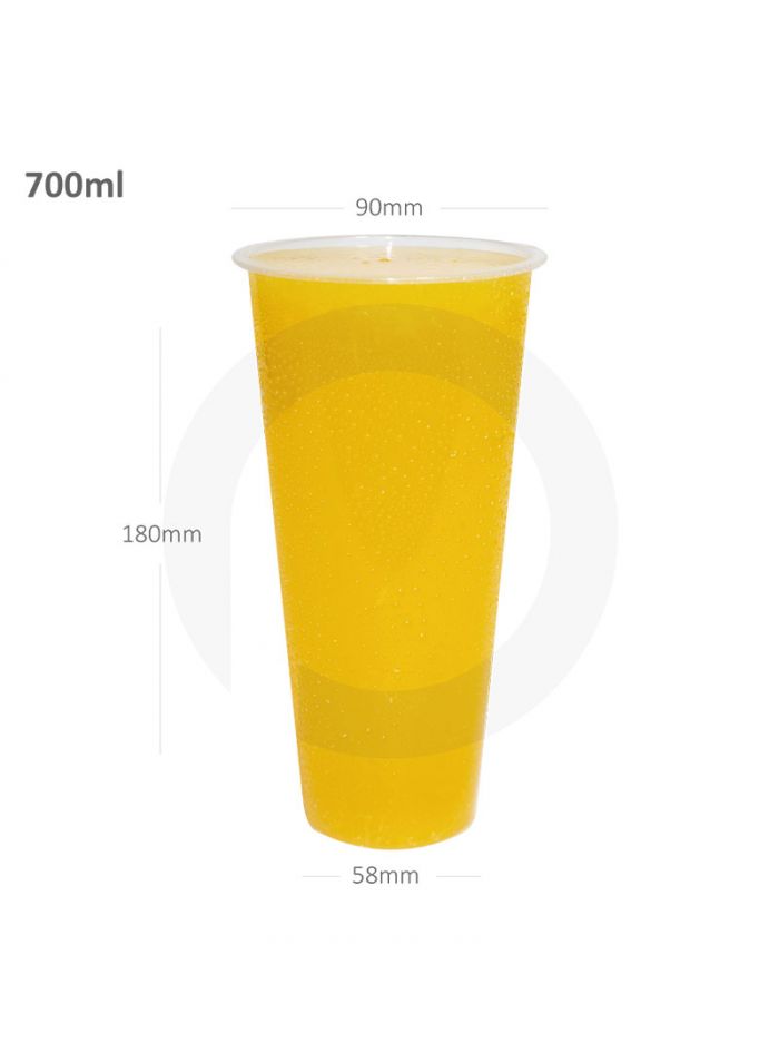 Promopack Pp Plastic Injection Cup - 500/Ctn - 700 ml