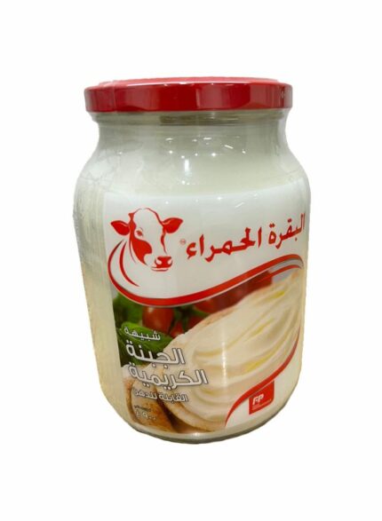 البقرة الحمراء جبنة كريمية - 6 حبات بالكرتون - 900 جم