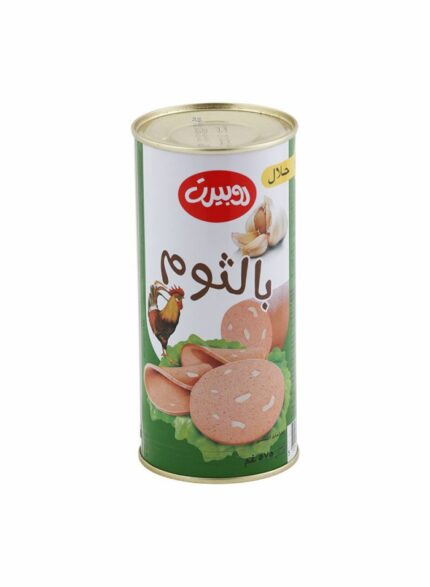 Robert Chicken Luncheon Meat With Garlic - Box Of 8 Pcs - 575 gm For Piece