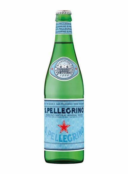 San Pellegrino Sparkling Mineral Water Glass - Box of 12 Pcs - 1ltr Per Piece
