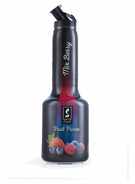 Solo Mixberry Puree - Box Of 6 Units - 1.250 Kg