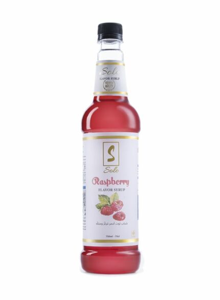 Solo Rassberry Syrup - Box Of 6 Units - 750Ml