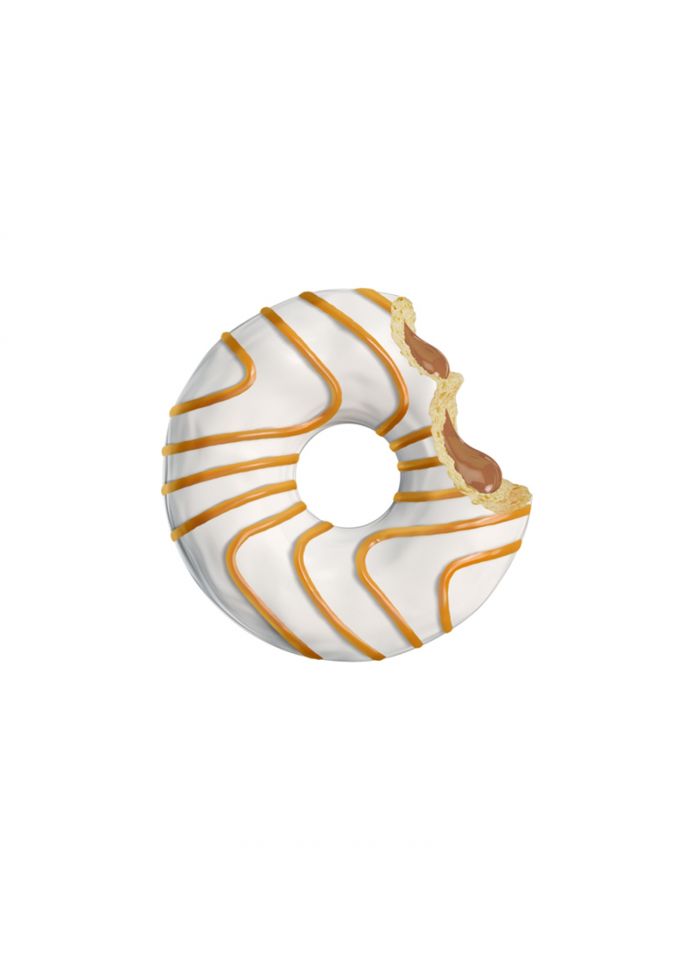 Stokson Cinnamon Filled Ring Donut - 36 Pieces