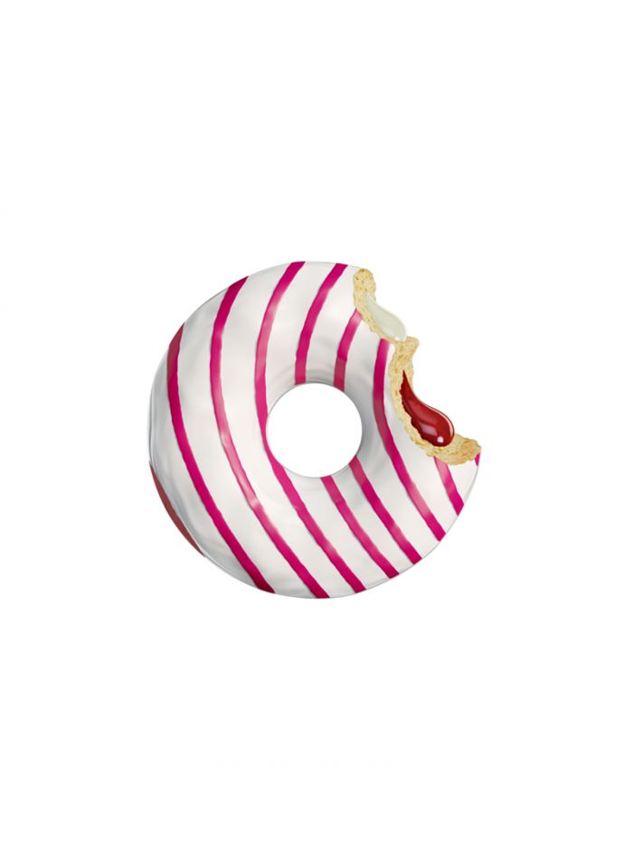 Stokson Panna Cotta Filled Ring Donut - 36 Pieces