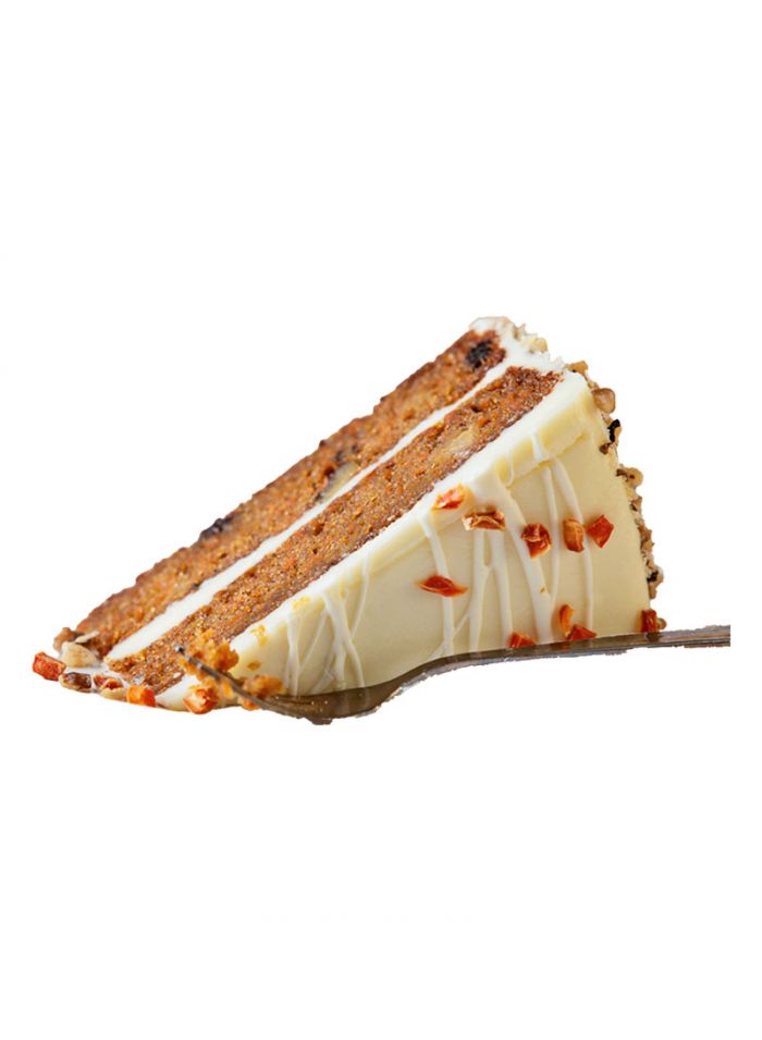 Sweet Street Carrot Cake - Box of 4 Pieces (14) Slice/Piece - 1800 g