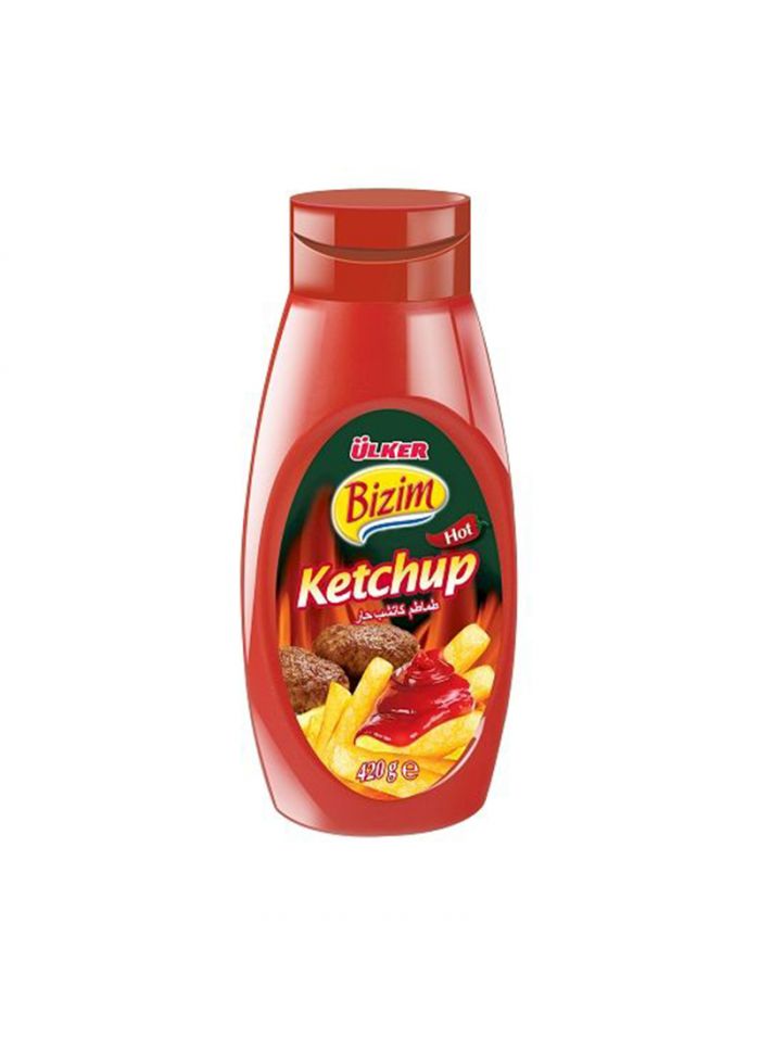 Ulker Ketchup Hot - Box Of 12 Pieces - 420 G