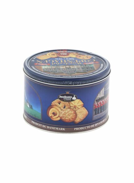 W/Copenhagen Butter Danish Cookies - Box Of 12 Pcs - 340 gm For Piece