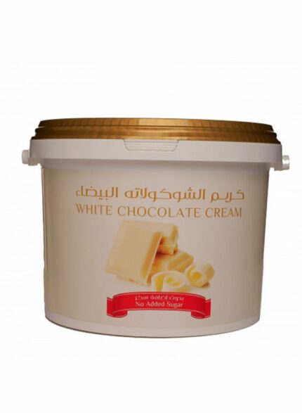 واي إس دي كريمة الشوكولاته البيضاء بدون سكر - حبتين في الكرتون - 5 كجم للحبة