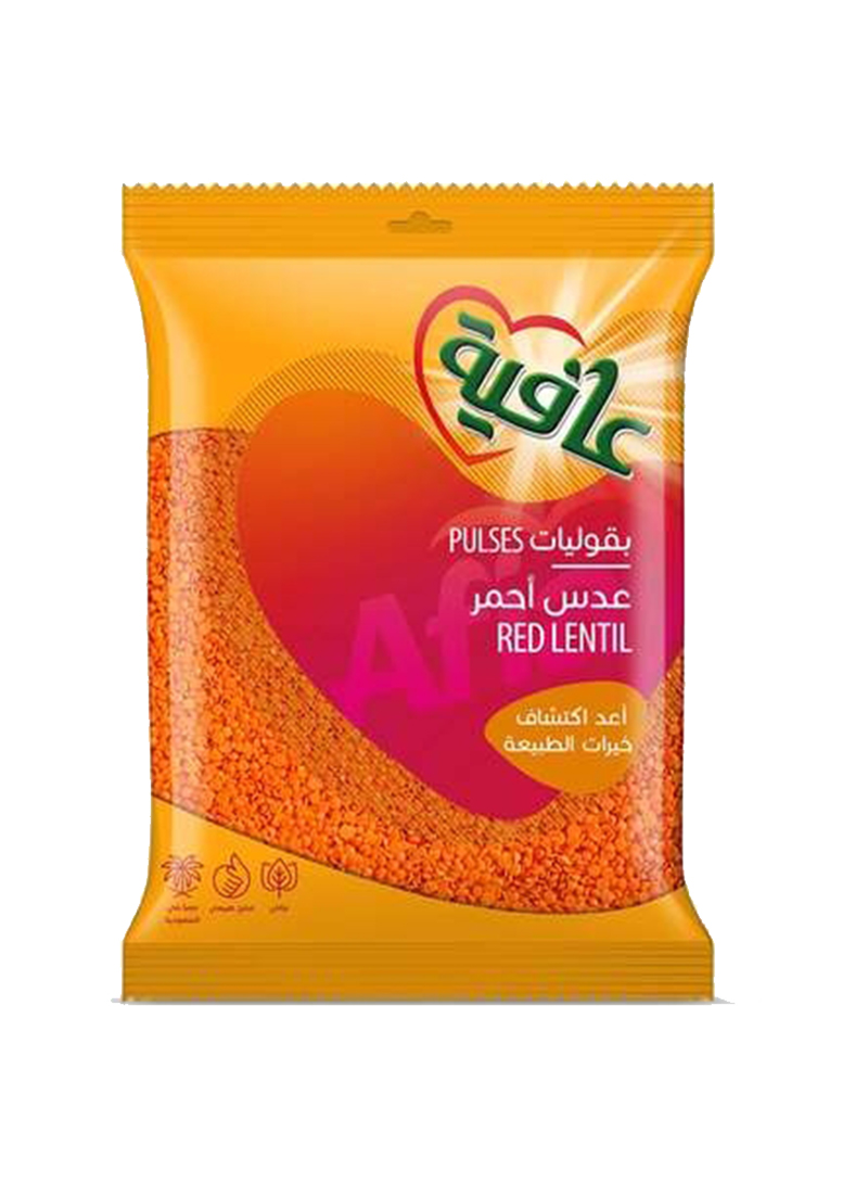 51809912 Afia Red Lentils Split - Box Of 10 Pieces - 1 Kg - Image 1