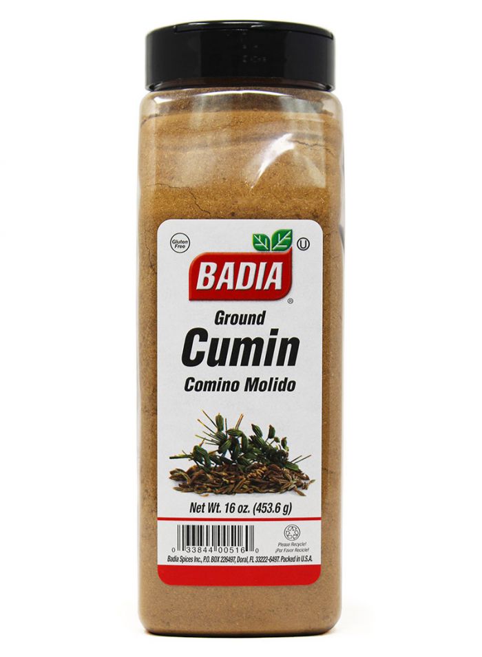 Badia-Cumin-Ground-16oz-Box-of-6-453.60-g Badia Cumin Ground 16oz - Box of 6 - 453.60 g - Image 1