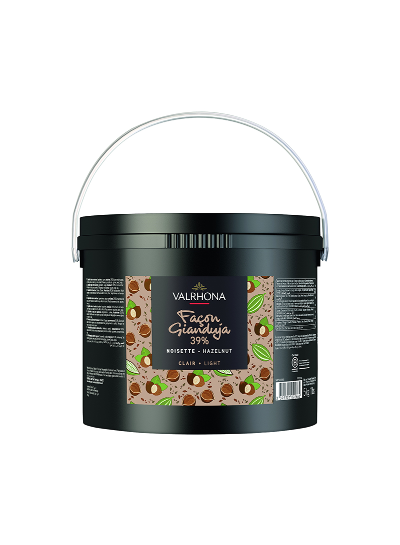 555279 Valrhona Pralines Milk Chocolate Hazelnut Gianduja 35% - Box Of 5 Pieces - 3 Kg - Image 1