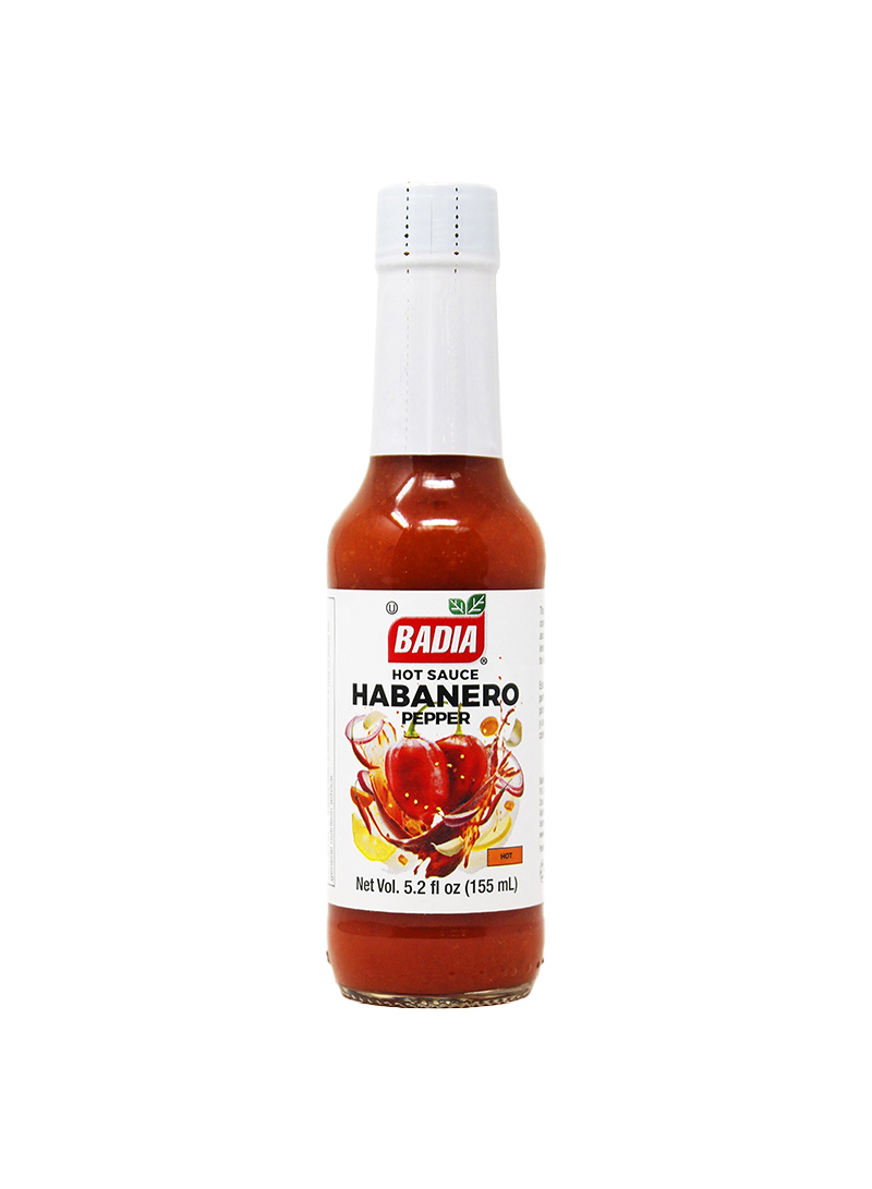 BAD210 Badia Habanero Pepper Hot Sauce - Box of 12 Pieces - 155 Ml - Image 1
