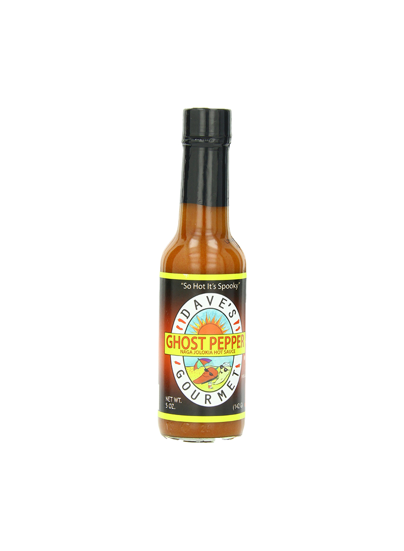DAV882 Dave's Ghost Pepper Hot Sauce - Box of 12 Pieces - 148 Ml - Image 1