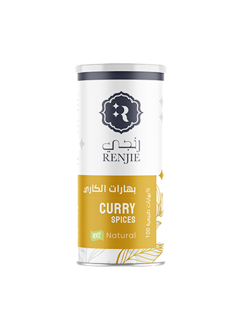 RENJ194 Renjie Curry Spices - Box of 12 Pieces - 200 g - Image 1