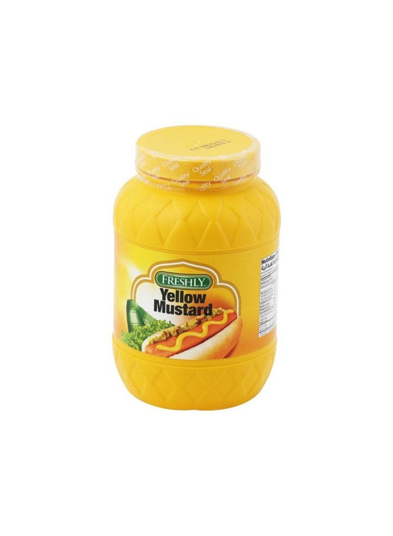 11000838 Freshly Yellow Mustard 32 Oz - Box of 12 Pieces - 907.2 g - Image 1