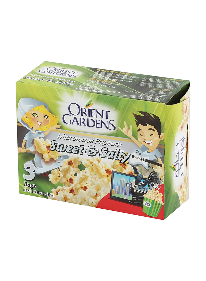 11001164 Orient Gardens Microwave Sweet & Salt Pop/C - Box of 12*4 Pieces - 80 g - Image 1