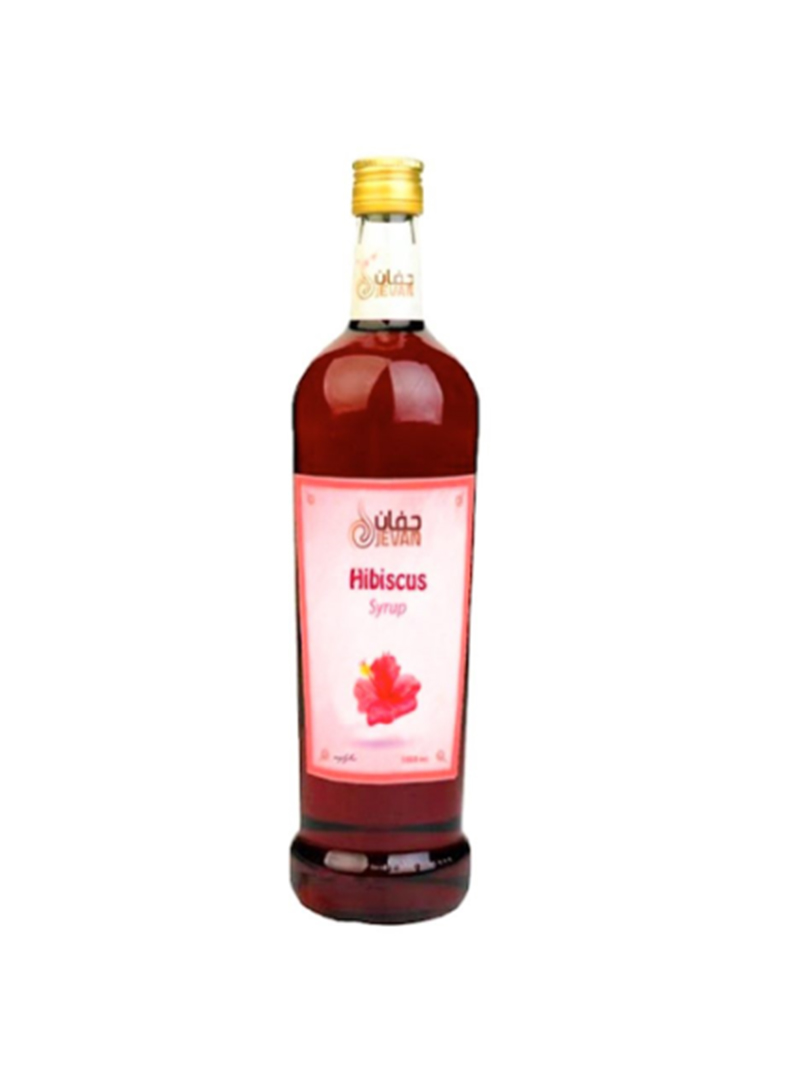 9666234579 Jevan Syrup Hibiscus - Box Of 4 Pieces - 1 Ltr - Image 1