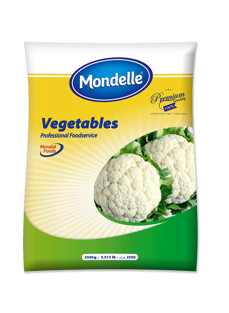FRSPAI03 Mondial Couliflower Frozen Spain - box of 4 Pecies - 2.5 Kg - Image 1