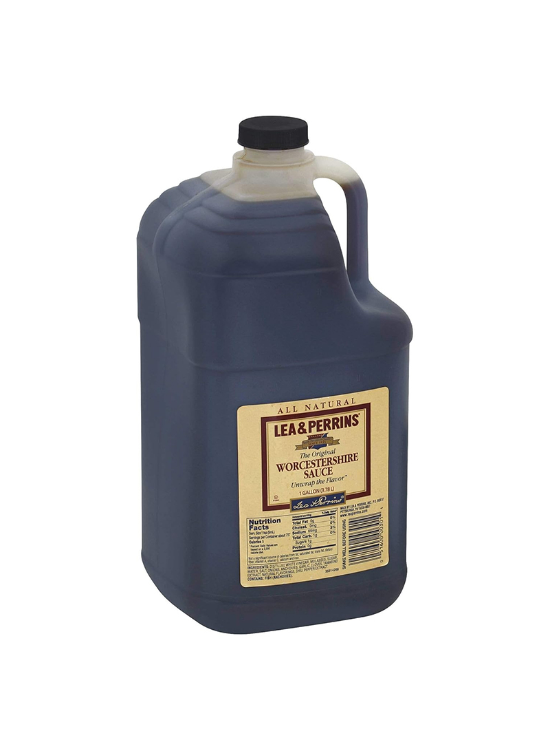 79764 Lea & Perrins Sauce Worcestershire Bulk - Box Of 3 Pieces - 3.78 Ltr - Image 1