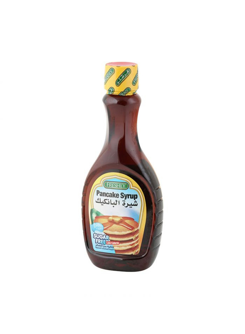 11000197 Freshly Pancake Waffle Syrup Lite - Box Of 12 Pieces - 24 Oz - Image 1