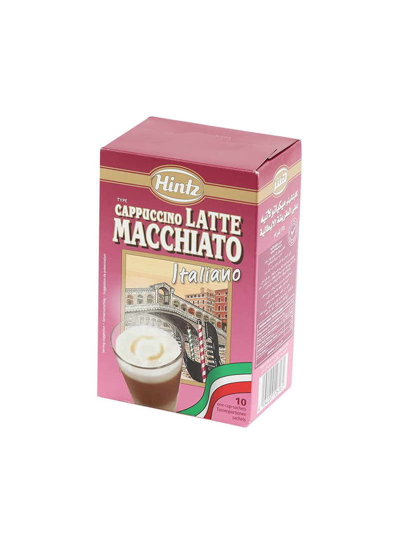 11000254 Hintz Cappuccino Latte Macchiato - Box Of 12 Pieces - 12.5 G - Image 1