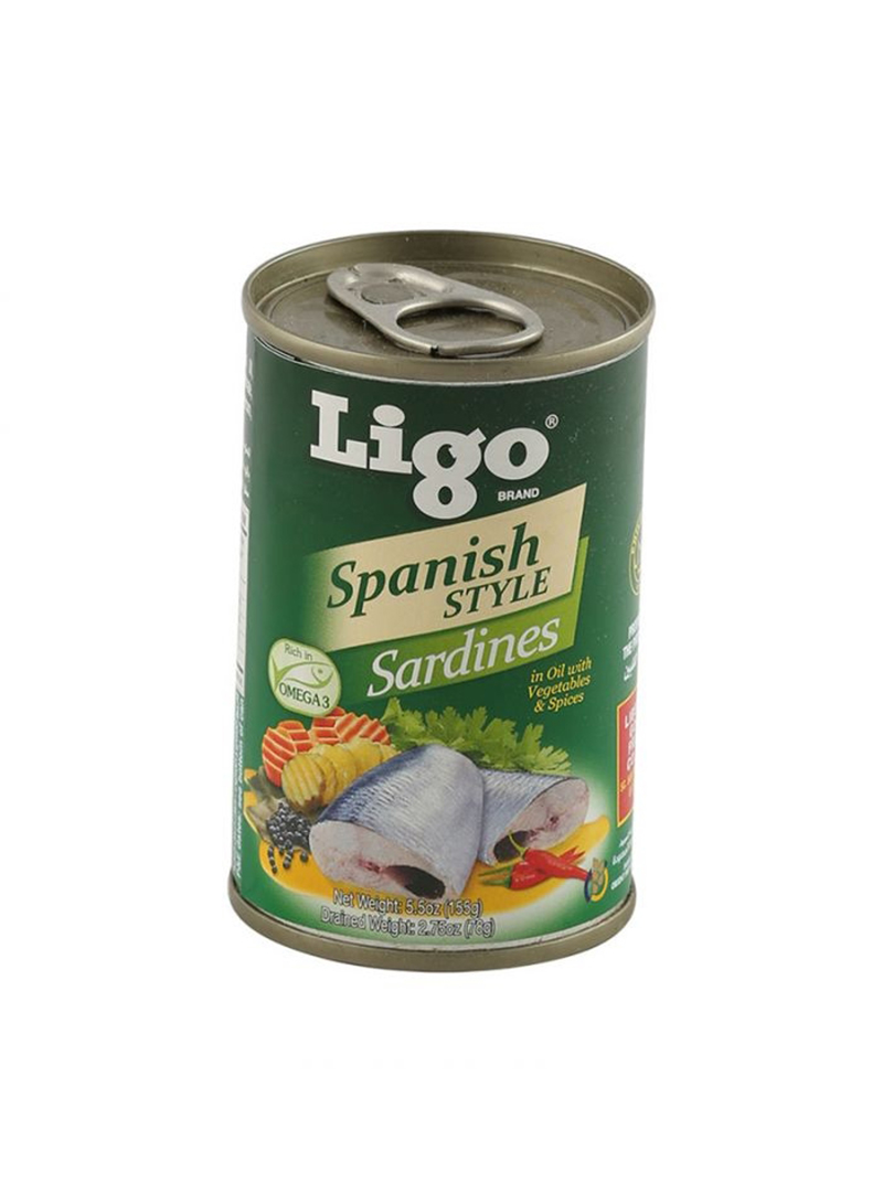 11000318 ليغو سردين بالطريقة الاسبانية - 48 حبة في الكرتون - 155 جم - الصورة 1