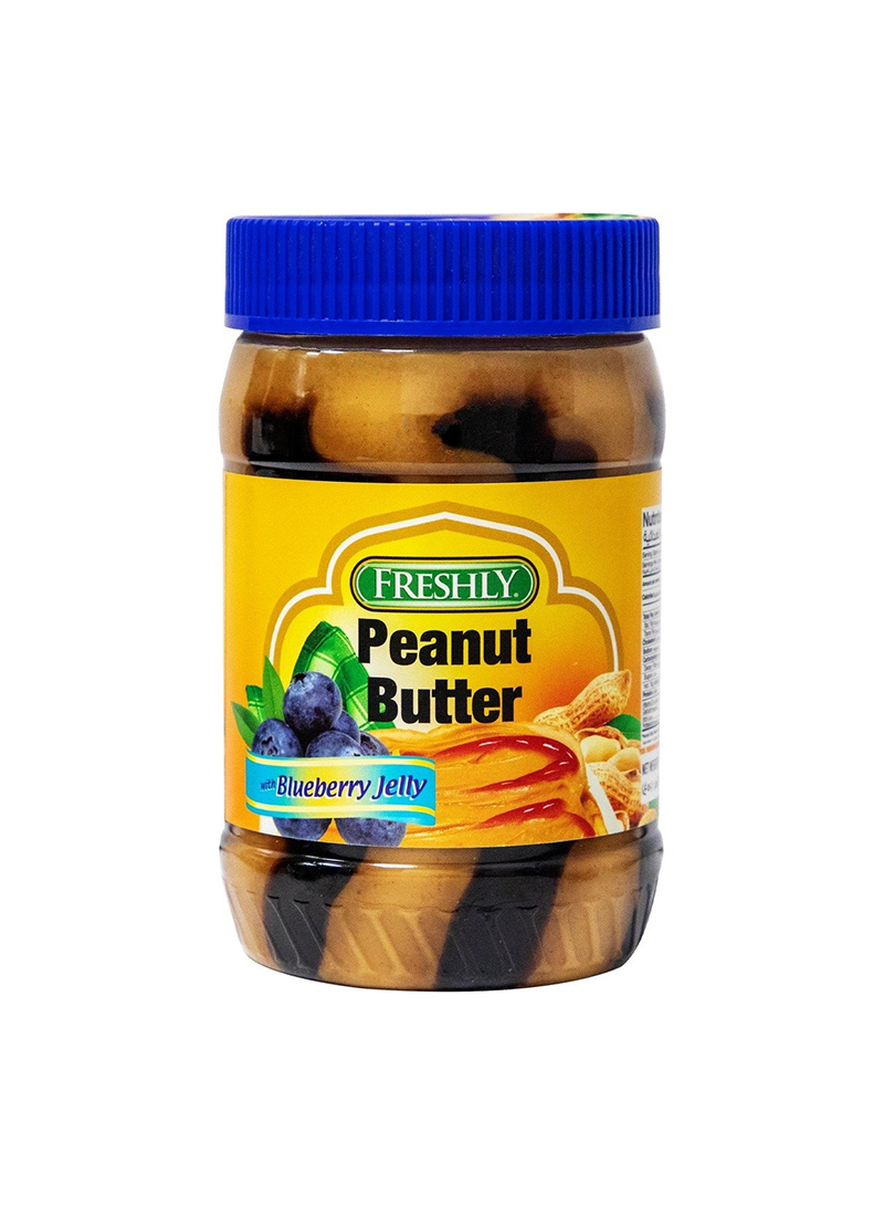 11000444 Freshly Peanut Butter And Blueberry Jelly - Box Of 12 Pieces - 18 Oz - Image 1
