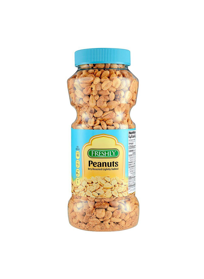 11000463 Freshly Dry Roasted Peanut Salt Less - Box Of 12 Pieces - 16 Oz - Image 1