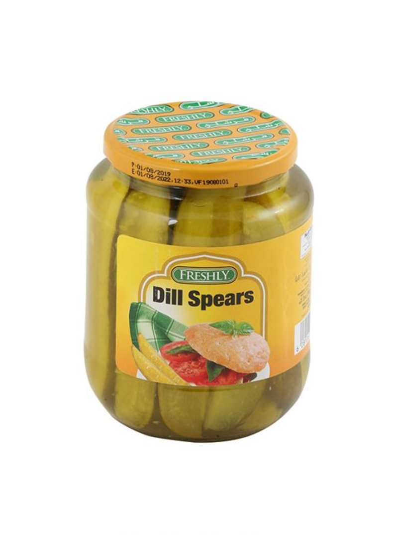 11000466 Freshly Dill Spears Pickles - Box Of 12 Pieces - 740 G - Image 1