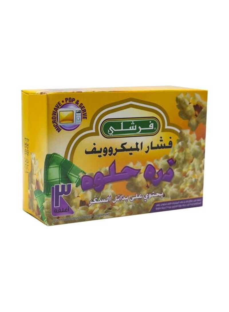 11000491 فرشلي فشار ميكرويف ذرة حلوة - 12 حبة في الكرتون - 3.5 اونص - الصورة 1