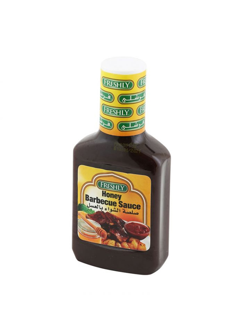 11000508 Freshly Honey Bbq Sauce - Box Of 12 Pieces - 18 Oz - Image 1