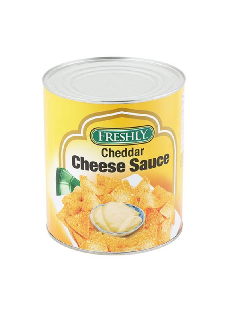 11000511 Freshly Cheddar Cheese Sauce In Tin - Box Of 6 Pieces - 3 Kg - Image 1
