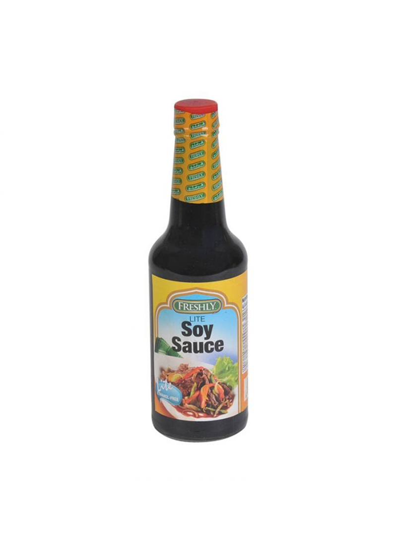11000569 Freshly Sauce Soy Lite - Box Of 12 Pieces - 10 Oz - Image 1
