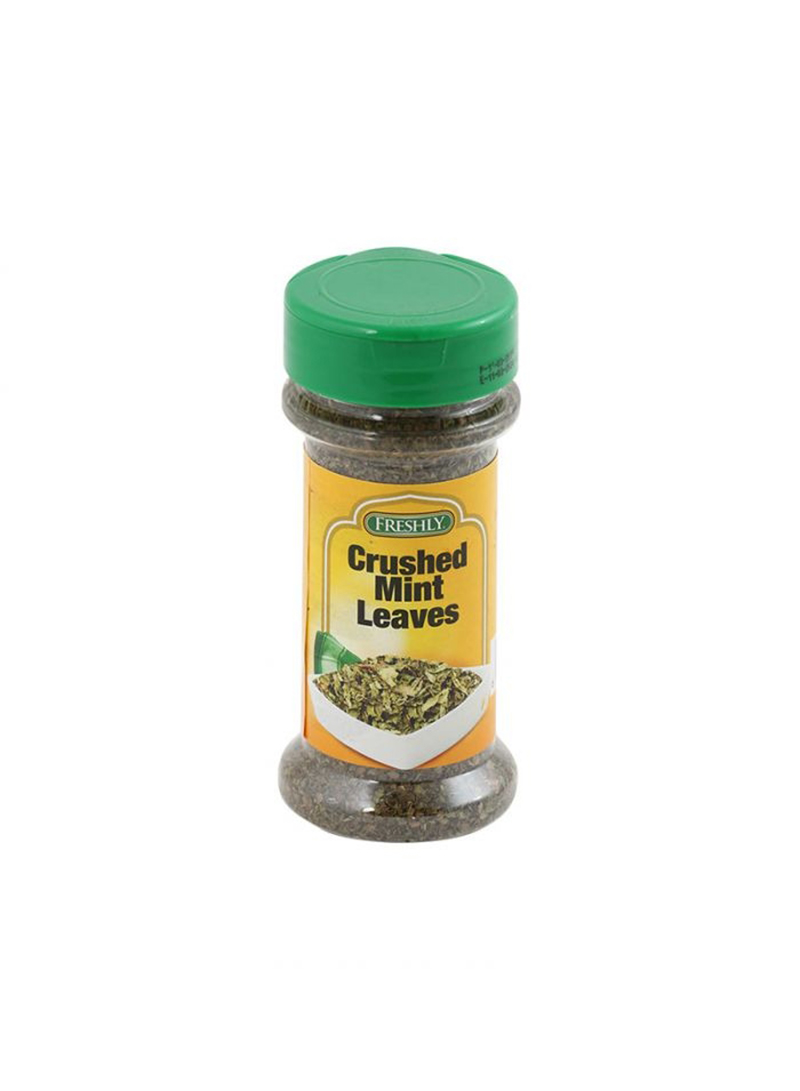 11000668 Freshly Mint Leaves Crushed Jar - Box Of 12 Pieces - 1.15 Oz - Image 1