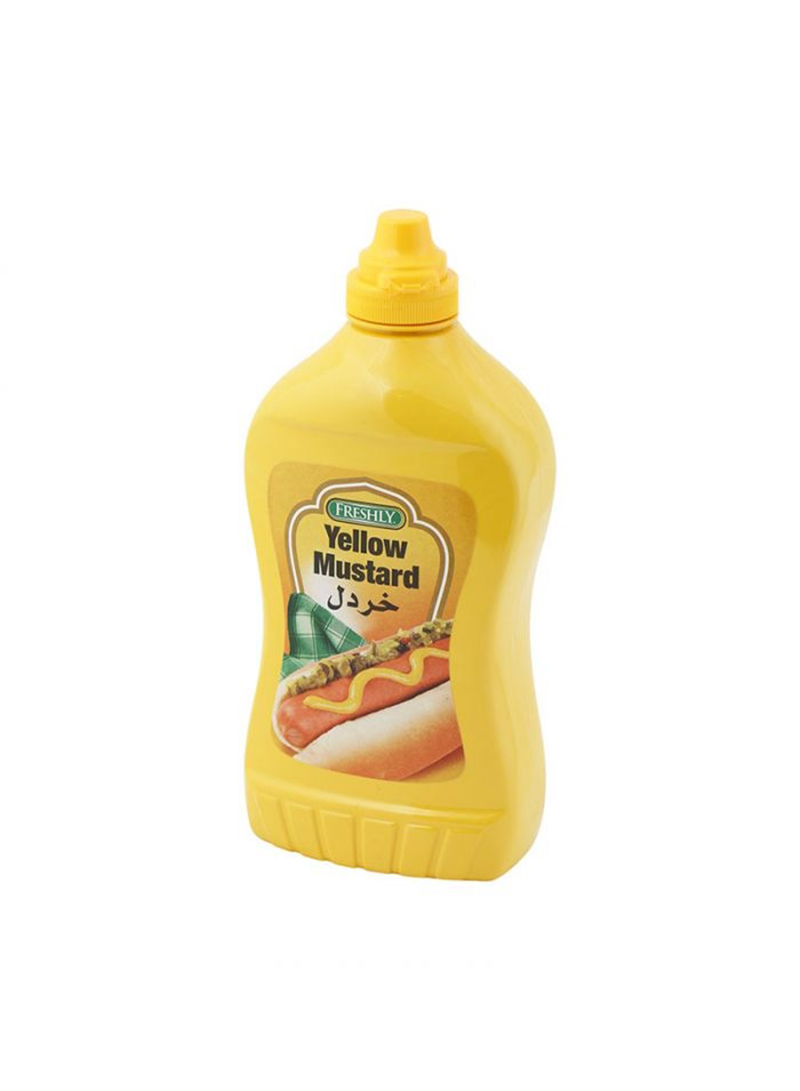 11000835 Freshly Yellow Mustard - Box Of 12 Pieces - 8 Oz - Image 1