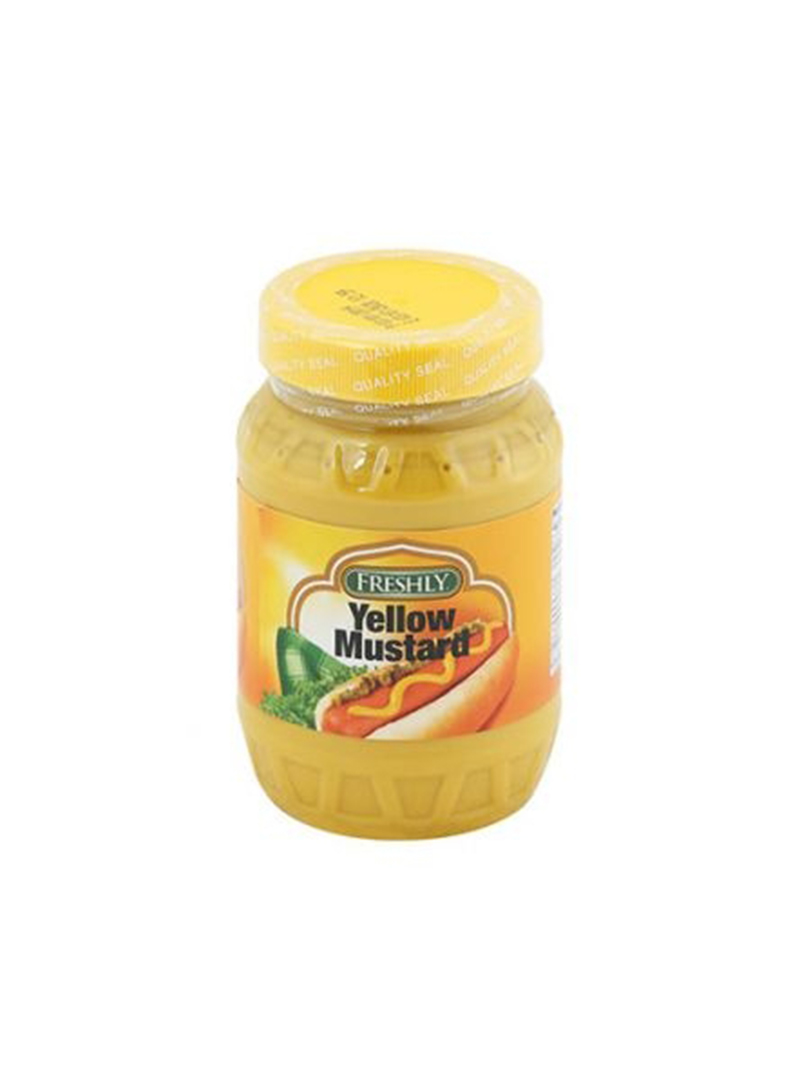 11000839 Freshly Yellow Mustard 'Round' - Box Of 12 Pieces - 9 Oz - Image 1