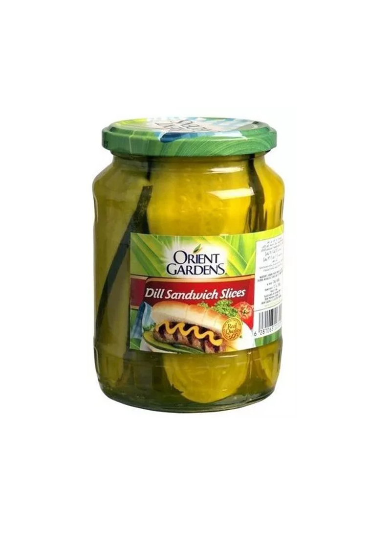 11001139 Orient Gardens Dill Sandwich Slice - Box Of 12 Pieces - 24 Oz - Image 1
