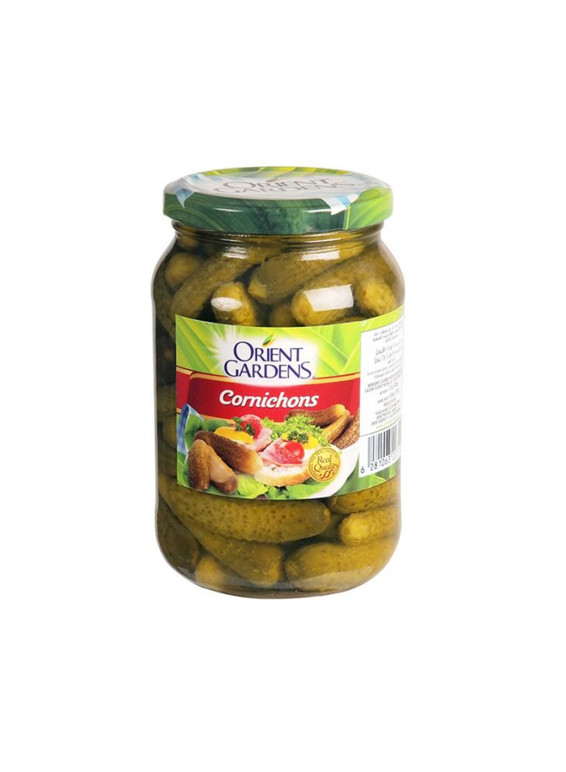 11001142 Orient Gardens Cornichons Pickles - Box Of 12 Pieces - 480 G - Image 1